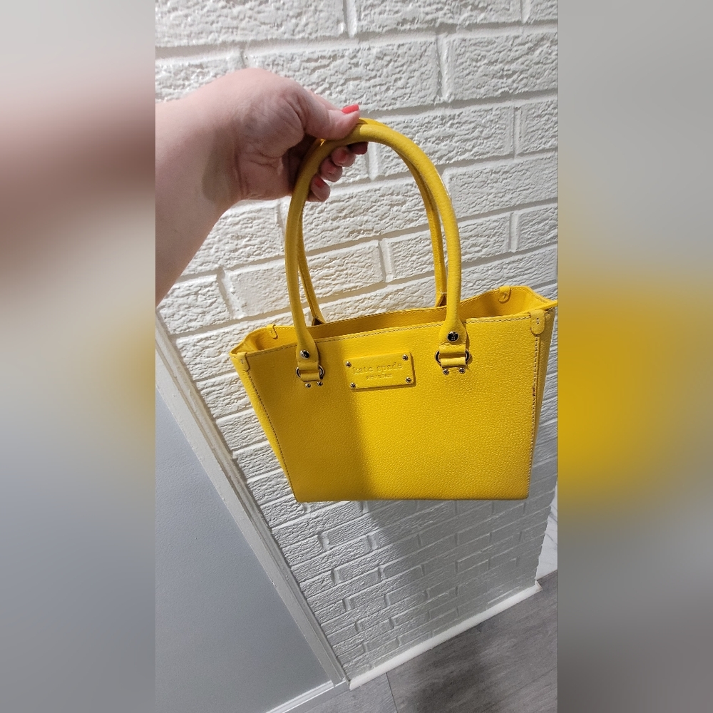 Kate Spade Wellington Yellow Tote